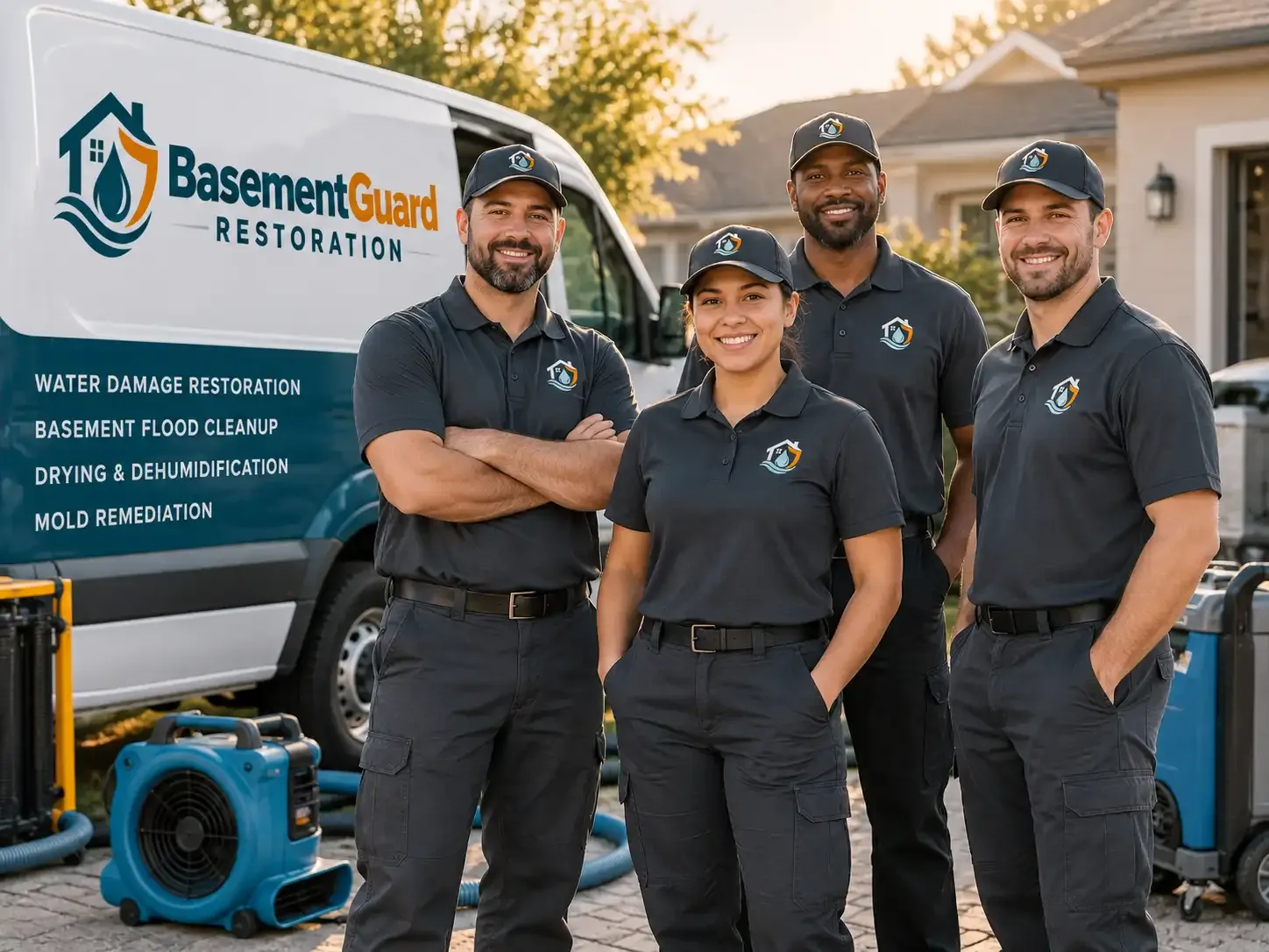 Basement Water Damage Restoration company in Blanchard, MI